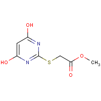CAS:370077-73-9 | OR7630 | Methyl [(4,6-dihydroxypyrimidin-2-yl)thio]acetate