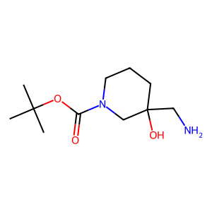 CAS: 1308384-31-7 | OR76429 | tert-Butyl 3-(aminomethyl)-3-hydroxypiperidine-1-carboxylate