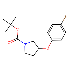 CAS: 1159825-42-9 | OR76473 | 1-N-Boc-3-(4-Bromophenoxy)pyrrolidine