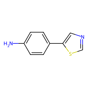 CAS: 332113-79-8 | OR76526 | 4-(Thiazol-5-yl)aniline