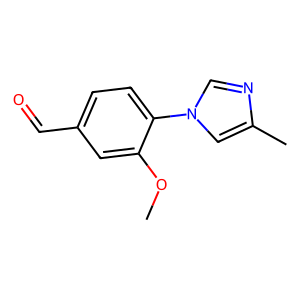CAS: 870837-18-6 | OR76548 | 3-Methoxy-4-(4-methyl-1H-imidazol-1-yl)benzaldehyde
