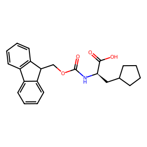 CAS: 1262802-59-4 | OR76611 | (R)-2-((((9H-Fluoren-9-yl)methoxy)carbonyl)amino)-3-cyclopentylpropanoic acid