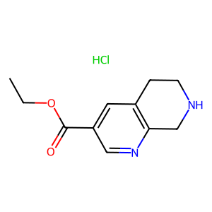 CAS: 1207175-08-3 | OR76635 | Ethyl 5,6,7,8-tetrahydro-1,7-naphthyridine-3-carboxylate hydrochloride