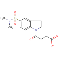 CAS:393795-65-8 | OR7668 | 4-{5-[Dimethylamino)sulphonyl]-2,3-dihydro-1H-indol-1-yl}-4-oxobutanoic acid