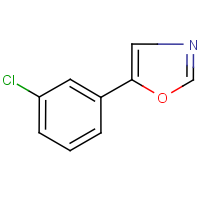 CAS: 89808-76-4 | OR7671 | 5-(3-Chlorophenyl)-1,3-oxazole