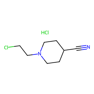 CAS: 111041-03-3 | OR76866 | 1-(2-Chloroethyl)piperidine-4-carbonitrile hydrochloride
