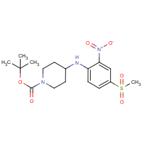 CAS: 849035-91-2 | OR7688 | 4-[4-(Methylsulphonyl)-2-nitrophenyl]piperidine-4-amine, N1-BOCprotected