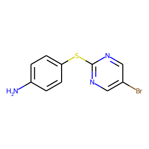 CAS:849035-61-6 | OR7698 | 4-[(5-Bromopyrimidin-2-yl)sulphanyl]aniline