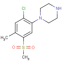 CAS: 849035-65-0 | OR7711 | 1-[2-Chloro-4-methyl-5-(methylsulphonyl)phenyl]piperazine