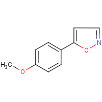 CAS: 3672-48-8 | OR7712 | 5-(4-Methoxyphenyl)isoxazole