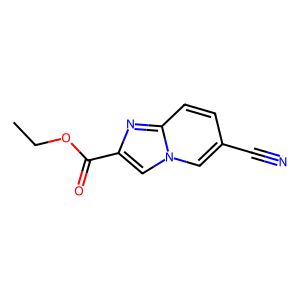 CAS: 214958-33-5 | OR77165 | Ethyl 6-cyanoimidazo[1,2-a]pyridine-2-carboxylate