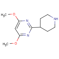 CAS: 849924-99-8 | OR7724 | 4,6-Dimethoxy-2-piperidin-4-ylpyrimidine