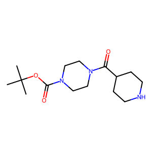CAS: 203520-03-0 | OR77278 | tert-Butyl 4-(piperidine-4-carbonyl)piperazine-1-carboxylate