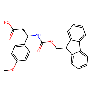CAS: 511272-33-6 | OR77343 | (R)-3-((((9H-Fluoren-9-yl)methoxy)carbonyl)amino)-3-(4-methoxyphenyl)propanoic acid