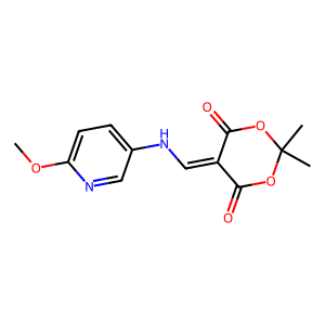 CAS: 25063-69-8 | OR77484 | 5-(((6-Methoxypyridin-3-yl)amino)methylene)-2,2-dimethyl-1,3-dioxane-4,6-dione
