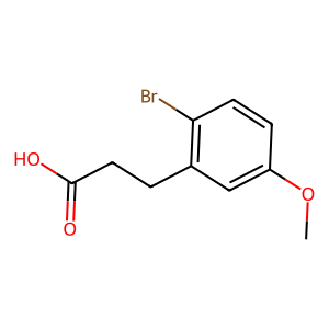 CAS: 66192-02-7 | OR77610 | 3-(2-Bromo-5-methoxyphenyl)propanoic acid
