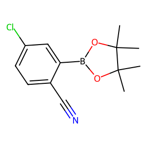 CAS: 863868-19-3 | OR77640 | 4-Chloro-2-(4,4,5,5-tetramethyl-1,3,2-dioxaborolan-2-yl)benzonitrile