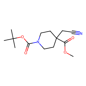 CAS: 1350475-42-1 | OR77696 | 1-(tert-Butyl) 4-methyl 4-(cyanomethyl)piperidine-1,4-dicarboxylate