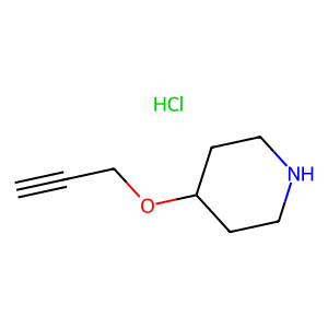 CAS: 1185100-09-7 | OR77744 | 4-(Prop-2-yn-1-yloxy)piperidine hydrochloride