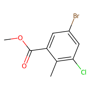 CAS: 1522778-35-3 | OR77775 | Methyl 5-bromo-3-chloro-2-methylbenzoate
