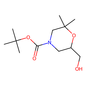 CAS: 1416439-68-3 | OR77823 | tert-Butyl 6-(hydroxymethyl)-2,2-dimethylmorpholine-4-carboxylate