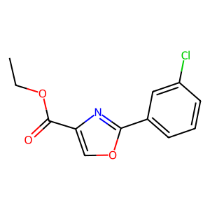 CAS: 132089-43-1 | OR77843 | Ethyl 2-(3-chlorophenyl)oxazole-4-carboxylate