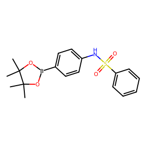 CAS: 914606-88-5 | OR77862 | N-(4-(4,4,5,5-Tetramethyl-1,3,2-dioxaborolan-2-yl)phenyl)benzenesulfonamide