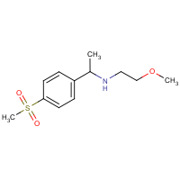 CAS:849924-92-1 | OR7787 | N-(2-Methoxyethyl)-alpha-methyl-4-(methylsulphonyl)benzylamine