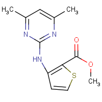 CAS: 388565-75-1 | OR7789 | Methyl 3-[(4,6-dimethylpyrimidin-2-yl)amino]thiophene-2-carboxylate