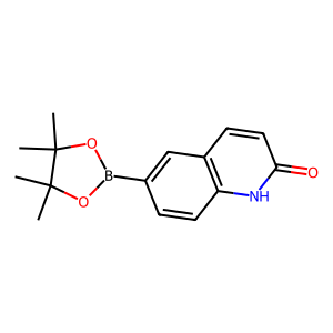 CAS: 1207370-28-2 | OR77892 | 6-(4,4,5,5-Tetramethyl-1,3,2-dioxaborolan-2-yl)quinolin-2(1H)-one
