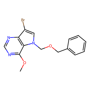 CAS: 299916-62-4 | OR77924 | 7-Bromo-4-methoxy-5-[(phenylmethoxy)methyl]-5H-pyrrolo[3,2-d]pyrimidine