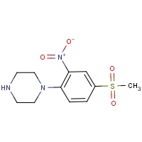 CAS: 610275-77-9 | OR7796 | 1-[4-(Methylsulphonyl)-2-nitrophenyl]piperazine