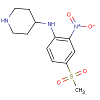 CAS: 849035-94-5 | OR7797 | N-[4-(Methylsulphonyl)-2-nitrophenyl]piperidine-4-amine