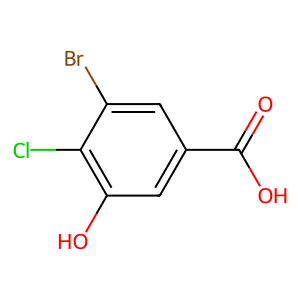 CAS: 1823372-67-3 | OR77999 | 3-Bromo-4-chloro-5-hydroxybenzoic acid