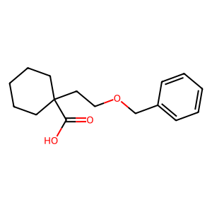 CAS: 1860732-49-5 | OR78046 | 1-(2-(Benzyloxy)ethyl)cyclohexanecarboxylic acid