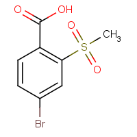 CAS:142994-02-3 | OR7823 | 4-Bromo-2-(methylsulphonyl)benzoic acid