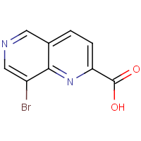 CAS: 197507-55-4 | OR7824 | 8-Bromo-1,6-naphthyridine-2-carboxylic acid