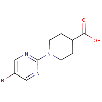 CAS: 799283-92-4 | OR7826 | 1-(5-Bromopyrimidin-2-yl)piperidine-4-carboxylic acid