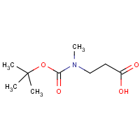 CAS: 124072-61-3 | OR7830 | 3-(Methylamino)propanoic acid, N-BOC protected