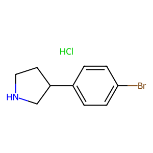 CAS: 1187931-39-0 | OR78391 | 3-(4-Bromophenyl)pyrrolidine hydrochloride