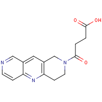 CAS: 392233-82-8 | OR7841 | 4-(3,4-Dihydropyrido[4,3-b]-1,6-naphthydrin-2(1H)-yl)-4-oxobutanoic acid