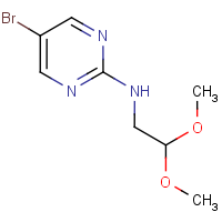 CAS: 885267-37-8 | OR7850 | 5-Bromo-N-(2,2-dimethoxyethyl)pyrimidin-2-amine