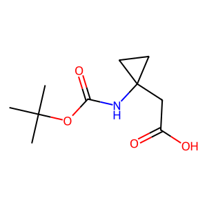 CAS: 1463522-68-0 | OR78509 | 2-(1-{[(tert-Butoxy)carbonyl]amino}cyclopropyl)acetic acid