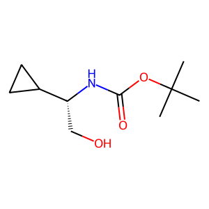 CAS: 1360774-41-9 | OR78512 | Tert-butyl (S)-(1-cyclopropyl-2-hydroxyethyl)carbamate