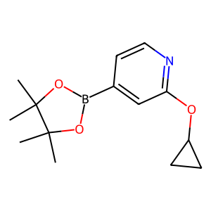 CAS: 1346707-95-6 | OR78549 | 2-Cyclopropoxy-4-(4,4,5,5-tetramethyl-1,3,2-dioxaborolan-2-yl)pyridine