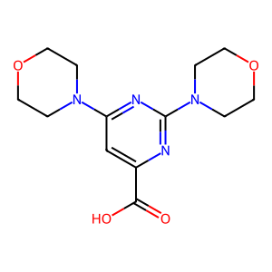 CAS: 450368-32-8 | OR7855 | 2,6-Di(morpholin-4-yl)pyrimidine-4-carboxylic acid