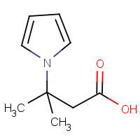 CAS: 395090-68-3 | OR7861 | 3-Methyl-3-(1H-pyrrol-1-yl)butanoic acid