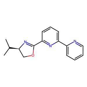 CAS: 2757082-46-3 | OR78632 | (R)-2-([2,2'-Bipyridin]-6-yl)-4-isopropyl-4,5-dihydrooxazole