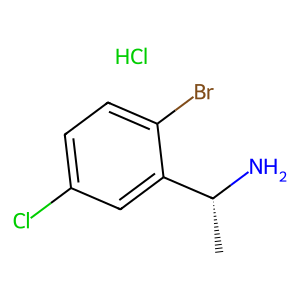 CAS: 2343964-50-9 | OR78792 | (R)-1-(2-Bromo-5-chlorophenyl)ethan-1-amine hydrochloride
