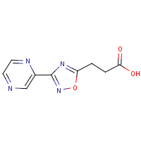 CAS:849925-05-9 | OR7882 | 3-[3-(Pyrazin-2-yl)-1,2,4-oxadiazol-5-yl]propanoic acid